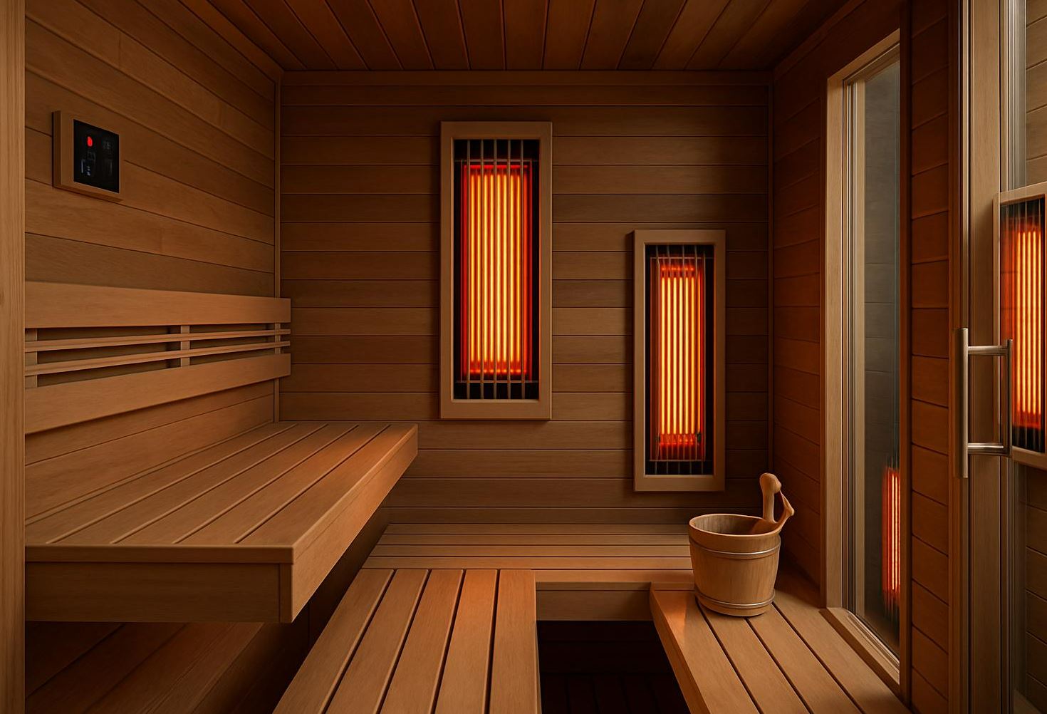 infrarød sauna